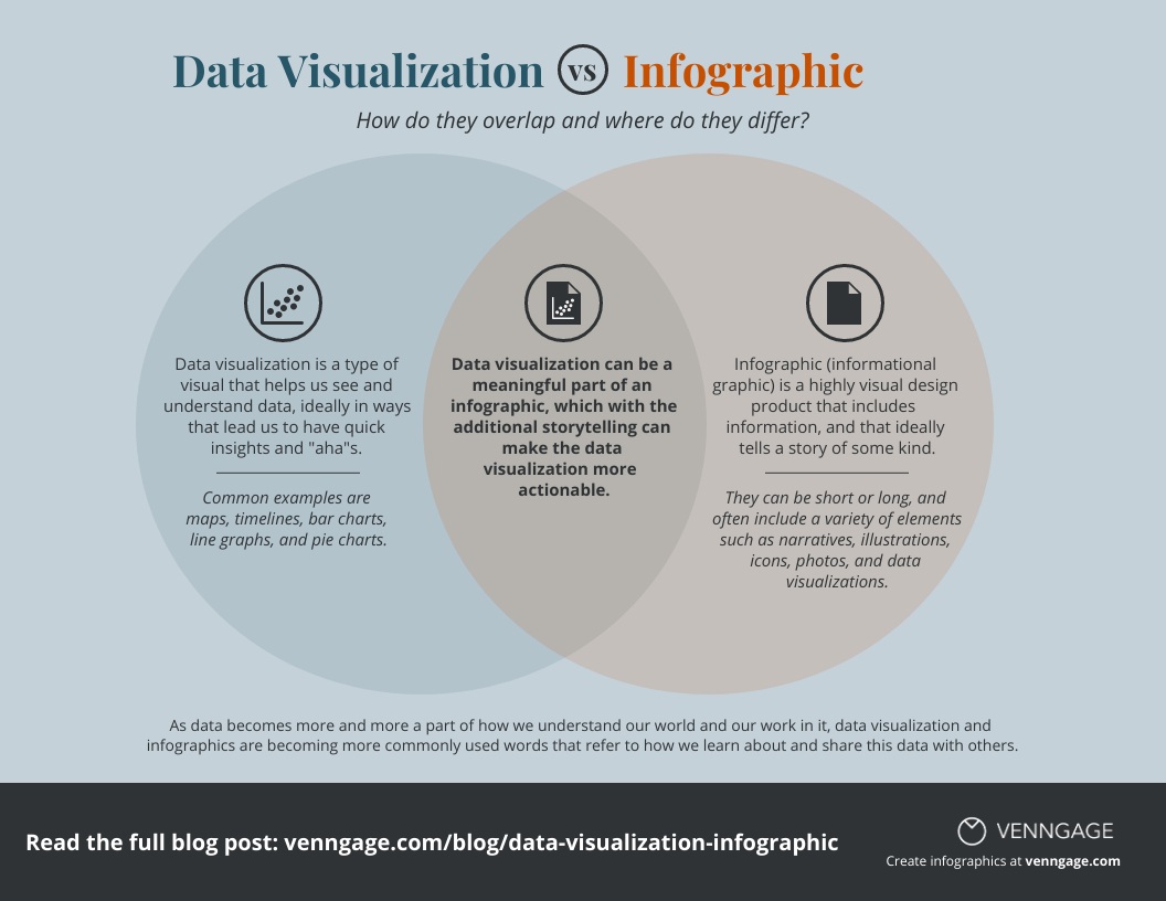 Data Visualization vs Infographic